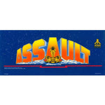 Atari Assault Arcade Marquee - Escape Pod Online