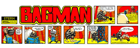 BagMan Arcade Marquee – Escape Pod Online