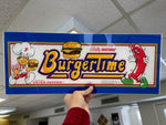 Burgertime Arcade Marquee - Escape Pod Online