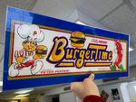 Burgertime Arcade Marquee - Escape Pod Online