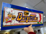 Burgertime Arcade Marquee - Escape Pod Online