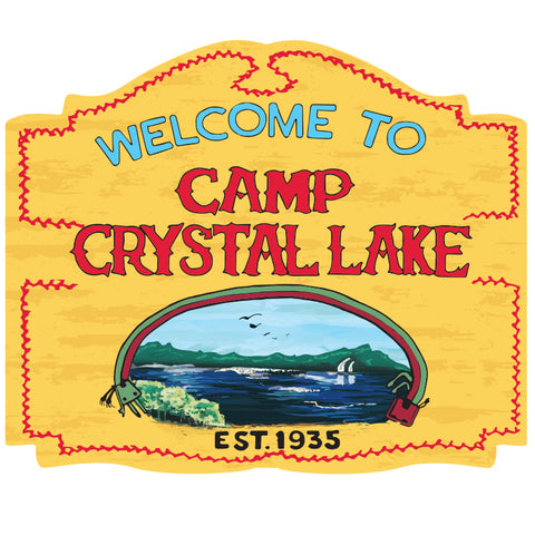 Camp Crystal Lake Sign - Escape Pod Online