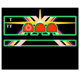 Centipede Custom Black CPO - Control Panel Overlay - Escape Pod Online