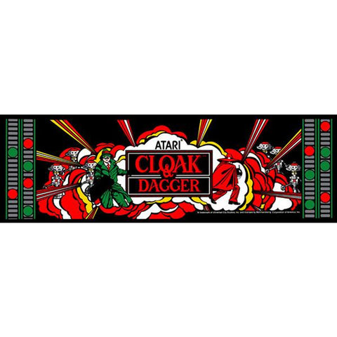 Cloak and Dagger Arcade Marquee - Escape Pod Online