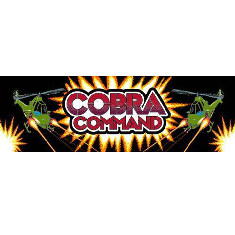 Cobra Command Arcade Marquee - Escape Pod Online