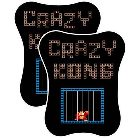 Crazy Kong Side Art Decal Set - Escape Pod Online