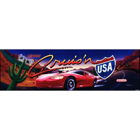 Crusin USA Arcade Marquee - Escape Pod Online