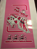Custom Pink Ms. Pac-Man Complete Restoration Kit - Escape Pod Online