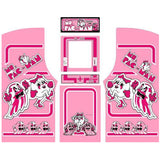 Custom Pink Ms. Pac-Man Complete Restoration Kit - Escape Pod Online