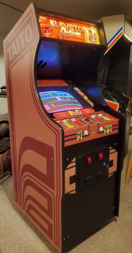 Elevator Action Taito Side Art/Kick Set – Escape Pod Online