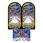 Galaga Side Art & Kick Plate 3 Piece Set - Escape Pod Online