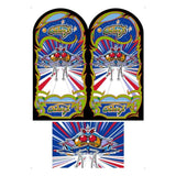 Galaga Side Art & Kick Plate 3 Piece Set - Escape Pod Online