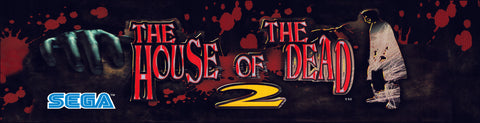 House of the Dead 2 HOTD2 Arcade Marquee - Escape Pod Online