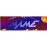MAME Multicade Arcade Marquee - Blue/Orange Version - Escape Pod Online