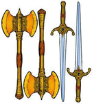 Golden Axe - Axe-Sword Kit Side Art Decals - Escape Pod Online