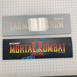 Mortal Kombat II - MKII - Arcade Marquee (SDS) - Escape Pod Online