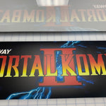 Mortal Kombat II - MKII - Arcade Marquee (SDS) - Escape Pod Online