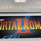 Mortal Kombat II - MKII - Arcade Marquee (SDS) - Escape Pod Online