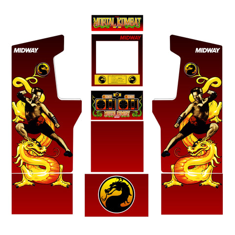 Mortal Kombat - Midway Legacy Edition - ARCADE1UP Art Kit - Escape Pod Online