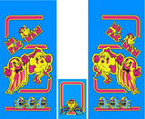 Ms. Pac-Man Full Side Art/Kickplate Set - Escape Pod Online