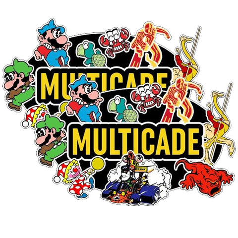 Multicade Side Art For 19 in 1 Jamma Board - Escape Pod Online