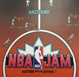 NBA Jam CPO - Control Panel Overlay - Premium 3M Vinyl - Escape Pod Online