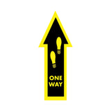 One Way Arrow Floor Graphic - Escape Pod Online