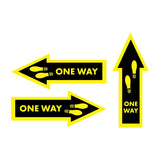 One Way Arrow Floor Graphic - Escape Pod Online