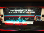 1982 Worldwide Arcade Championships Banner from the Movie Pixels - Escape Pod Online