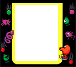 QBert - Q*Bert - Q Bert Arcade Bezel - Escape Pod Online