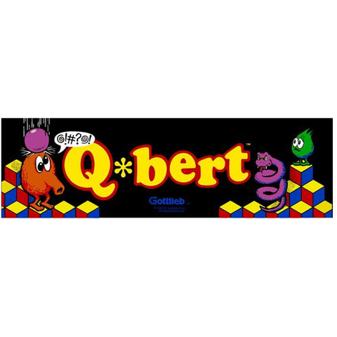 Qbert Arcade Marquee - Escape Pod Online