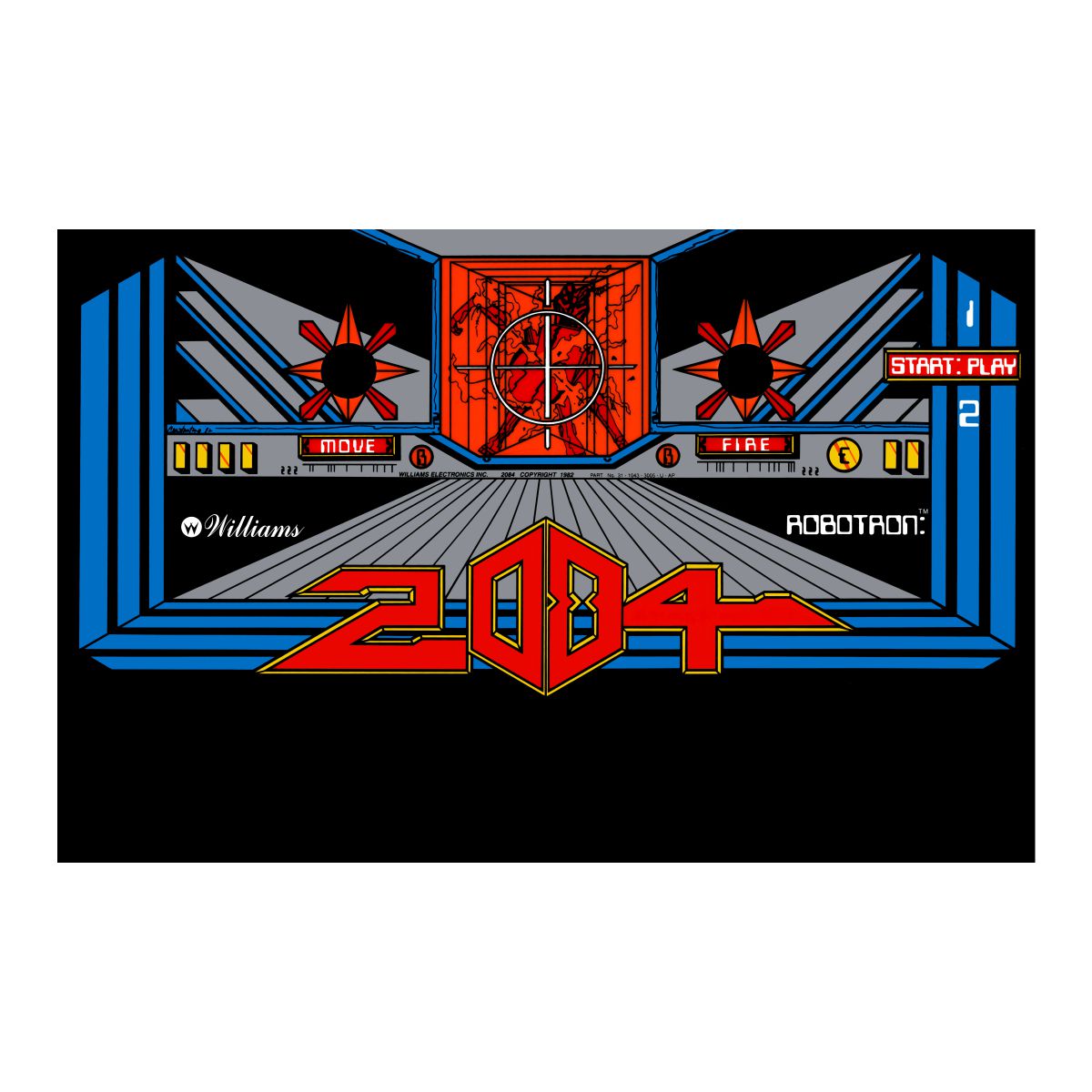 Robotron CPO - Control Panel Overlay – Escape Pod Online