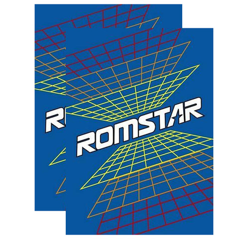 Romstar Generic Arcade Side Art Decals - Escape Pod Online