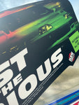 Fast & the Furious Arcade Marquee