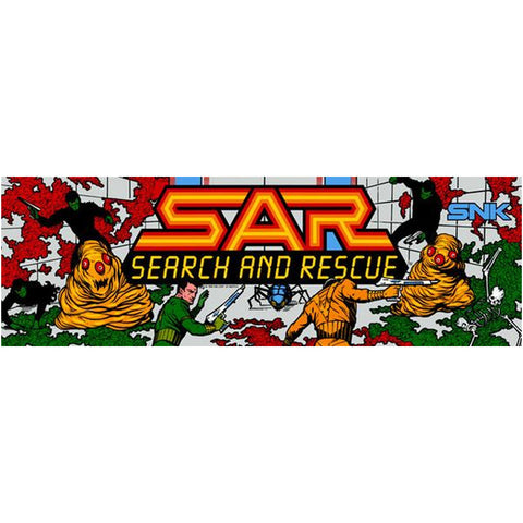 SAR Search and Rescue Arcade Marquee