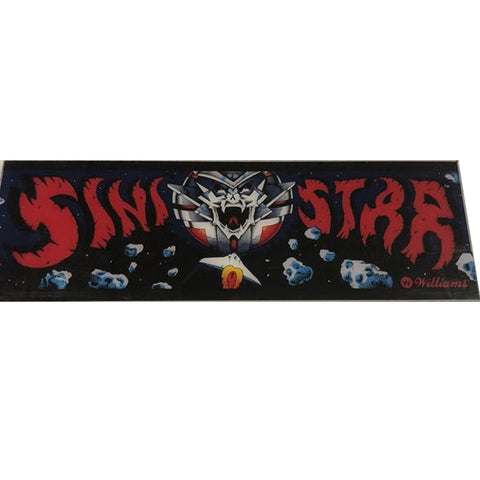 Vintage - Sinistar Arcade Marquee - Escape Pod Online