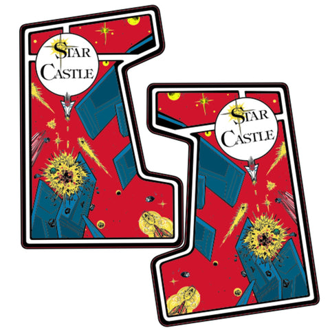 Star Castle Side Art Decals - Escape Pod Online
