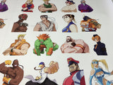 Street Fighter Alpha 3 III Side Art Decals - Escape Pod Online