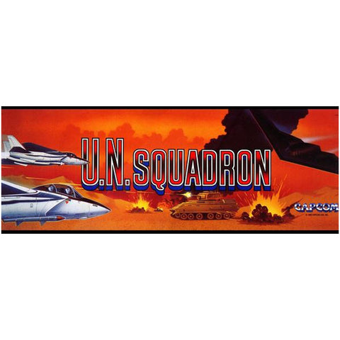 U.N. Squadron Arcade Marquee - Escape Pod Online