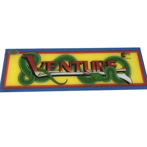 Vintage - Venture by Exidy Arcade Marquee - Escape Pod Online