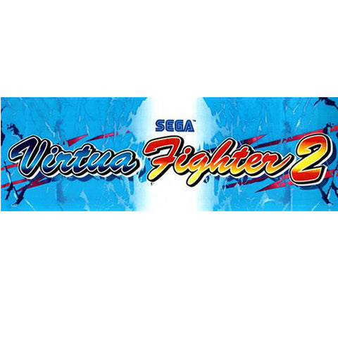 Virtua Fighter 2 Arcade Marquee - Escape Pod Online