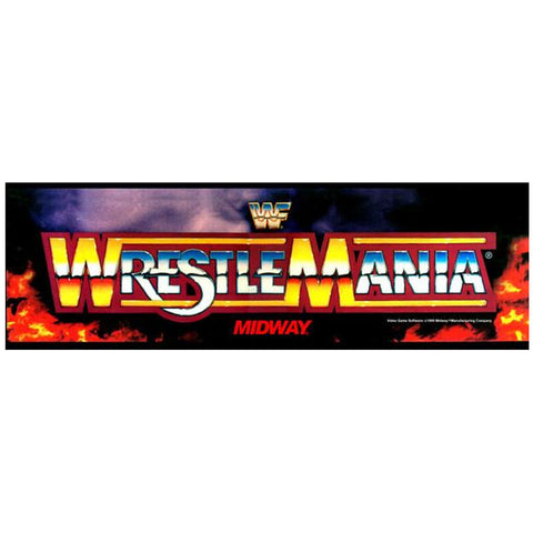 WWF Wrestle Mania Marquee - Escape Pod Online