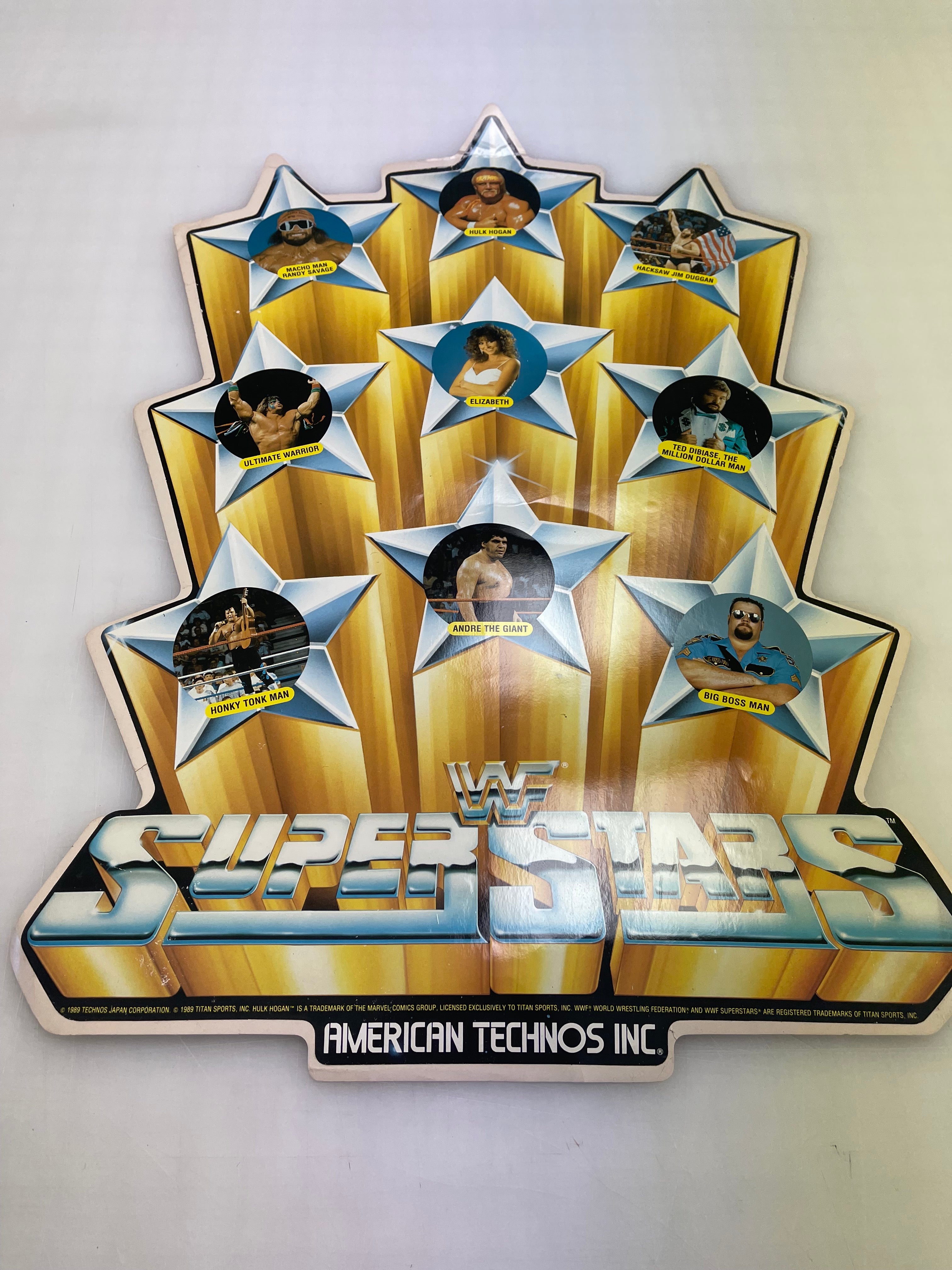 1991 WWF Superstars シール アルバム 新品未開封 Vintage Box of 1991 WWF Superstars Wrestling Stickers 50 in