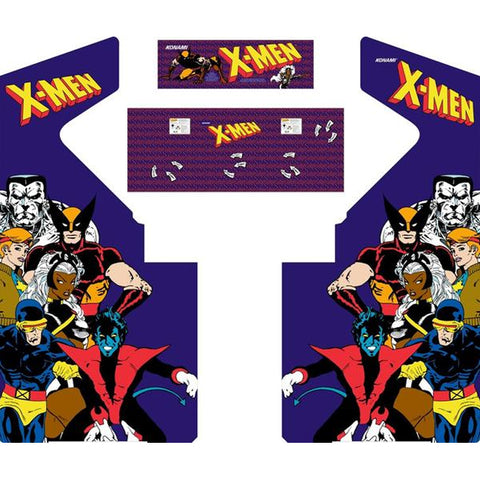 4 Player X-Men Complete Restoration Kit (X-men 4 Player)